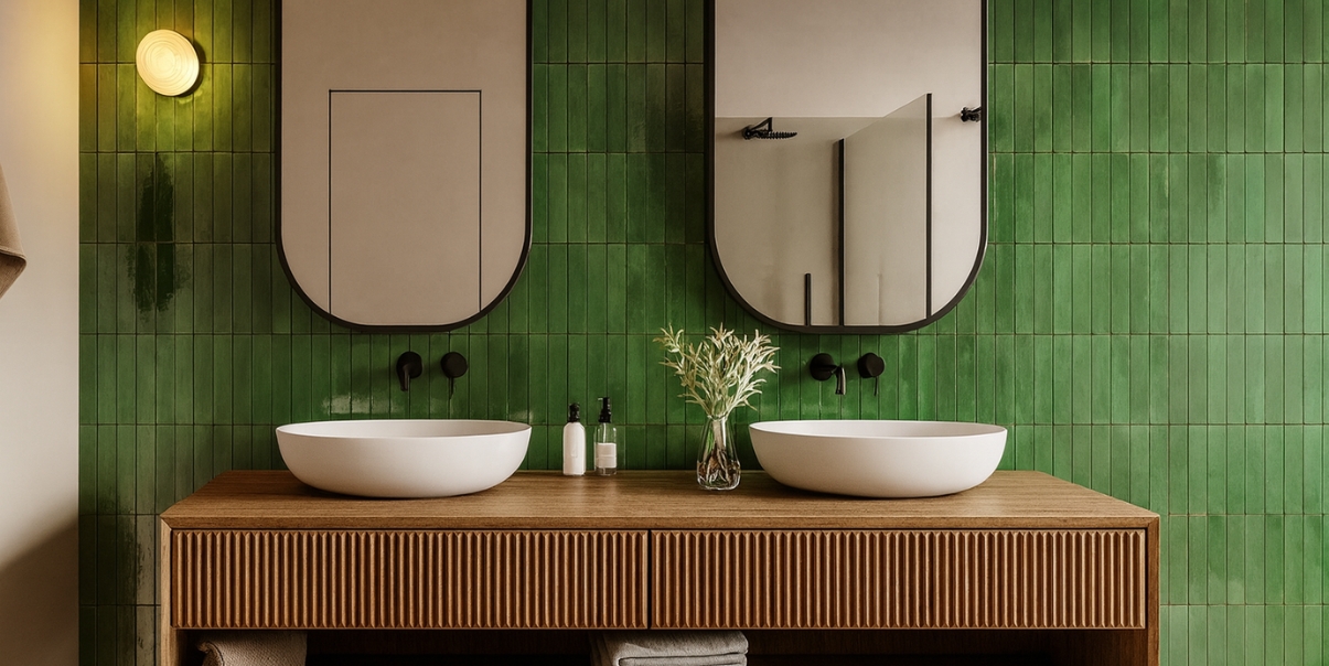 zellige tile in athroom